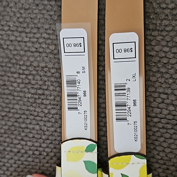 Kate Spade NWT Leather lemon print belt bag MSRP $98 π - Picture 8 of 10